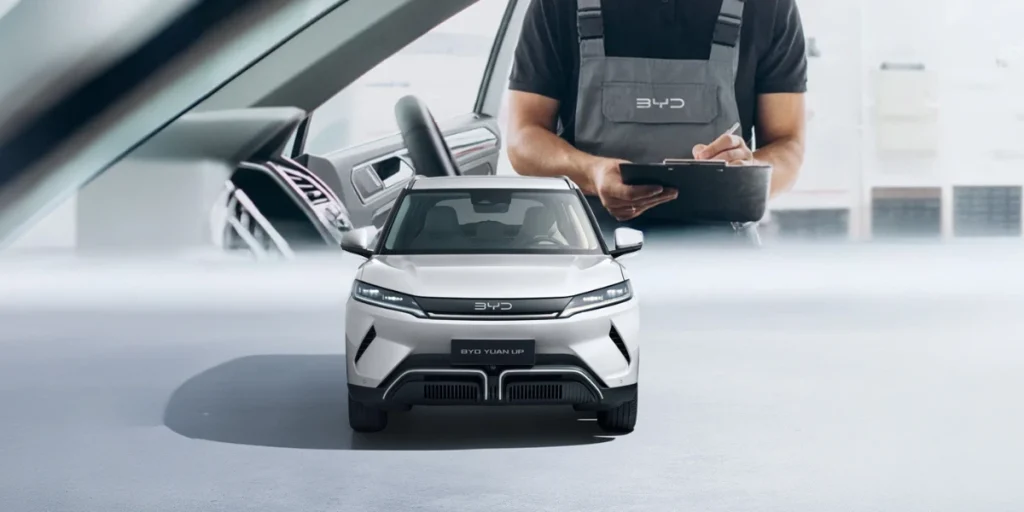 Tecnología de baterías en Vehículos BYD